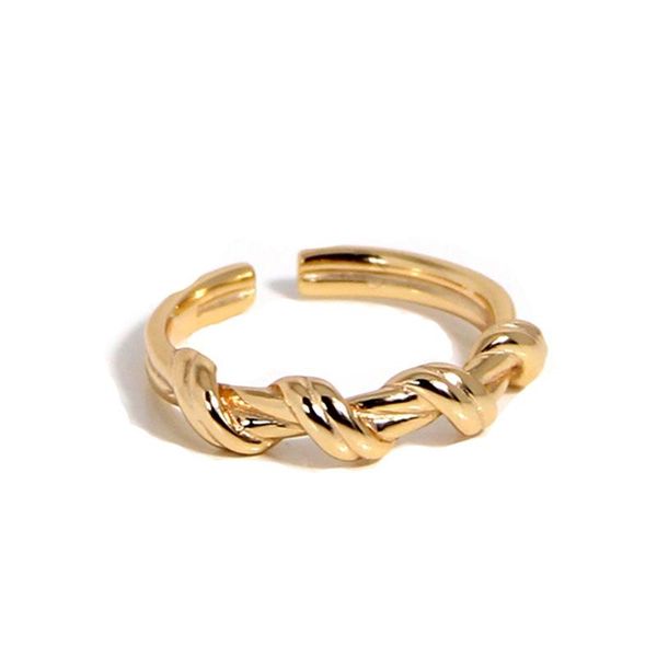 sterling silver ring 2021 ins cold wind wild knotted open female cluster rings, Golden;silver
sterling silver ring 2021 ins cold wind wild knotted open female cluster rings, Golden;silver