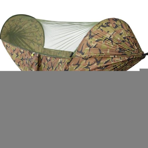 quick open portable outdoor camping hammock with mosquito net high strength parachute fabric hanging bed hunting sleeping swing tents and sh
quick open portable outdoor camping hammock with mosquito net high strength parachute fabric hanging bed hunting sleeping swing tents and sh