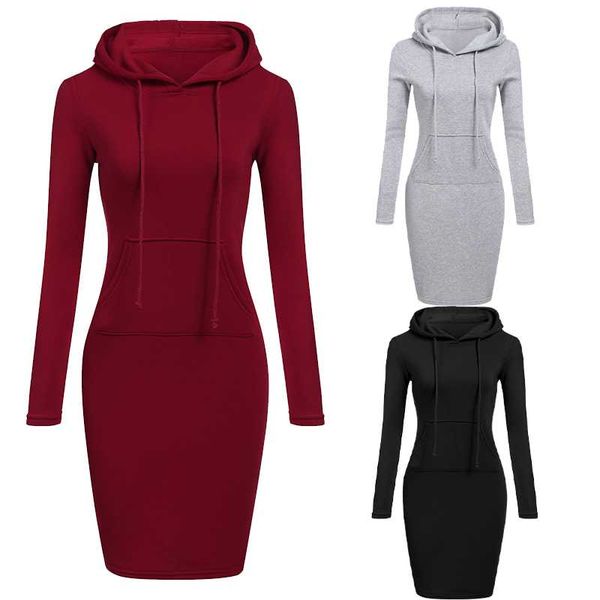 women's hoodies & sweatshirts fashion women casual solid color long sleeve drawstring hoodie dress with pocket slim hooded pullover swe, Black
women's hoodies & sweatshirts fashion women casual solid color long sleeve drawstring hoodie dress with pocket slim hooded pullover swe, Black