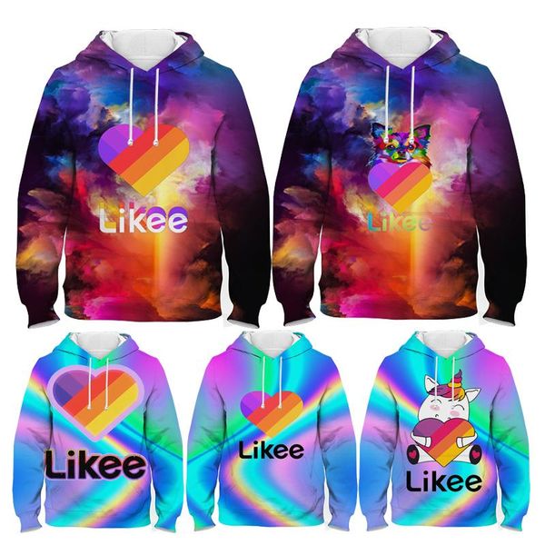 likee 3d hoodies toddler 1 video russia style sweatshirts kids boys girls harajuku pullover funny streetwear women's &, Black
likee 3d hoodies toddler 1 video russia style sweatshirts kids boys girls harajuku pullover funny streetwear women's &, Black