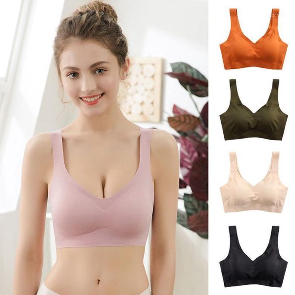 yoga outfit 1pc breathable women seamless bra thin underwaer push up running with pad wireless ring sport
yoga outfit 1pc breathable women seamless bra thin underwaer push up running with pad wireless ring sport