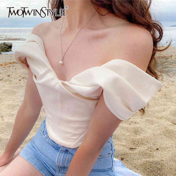 solid shirt for women v neck short sleeve high waist tunic blouses female summer fashion clothing stylish 210524, White
solid shirt for women v neck short sleeve high waist tunic blouses female summer fashion clothing stylish 210524, White