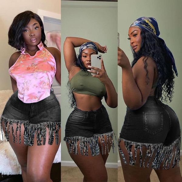 test women nightclub wear short jeans 2021 summer high waist skinny tassels lady's plus size denim shorts women's, Blue
test women nightclub wear short jeans 2021 summer high waist skinny tassels lady's plus size denim shorts women's, Blue