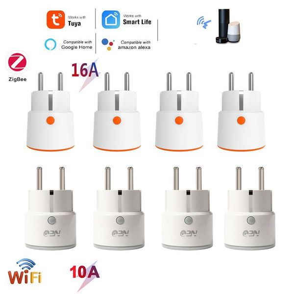 smart power plugs zigbee/wifi plug eu 10a/16a with monitor timing home wireless wall socket works alexa echo google
smart power plugs zigbee/wifi plug eu 10a/16a with monitor timing home wireless wall socket works alexa echo google