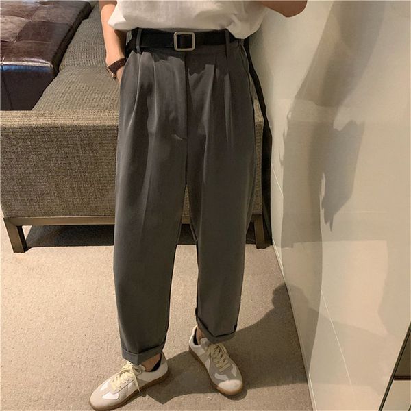 grey solid curl straight all match women brief leisure high waist chic ol fashion large size stylish pants 210421, Black;white
grey solid curl straight all match women brief leisure high waist chic ol fashion large size stylish pants 210421, Black;white