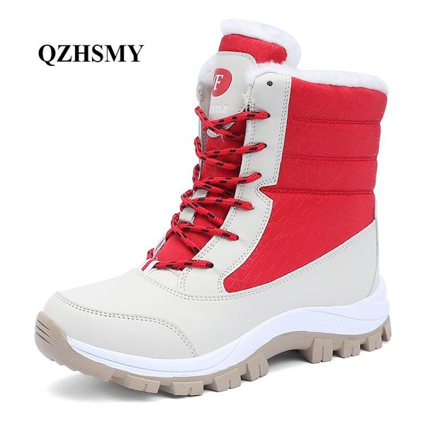 boots winter women platform cotton shoes snow non-slip waterproof furry women's large size 42, Black
boots winter women platform cotton shoes snow non-slip waterproof furry women's large size 42, Black