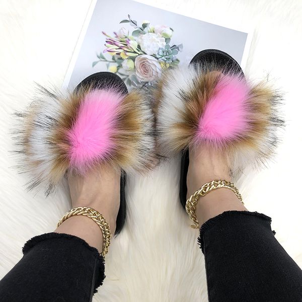 summer fur luxury slippers woman 2021new faux fur slides eva platform shoes luxury fur flip flop slides women wholesale, Black
summer fur luxury slippers woman 2021new faux fur slides eva platform shoes luxury fur flip flop slides women wholesale, Black