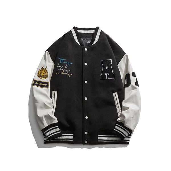 men's jackets furry little bear patchwork color block mens harajuku streetwear bomber jacket men baseball coats clothing, Black;brown
men's jackets furry little bear patchwork color block mens harajuku streetwear bomber jacket men baseball coats clothing, Black;brown