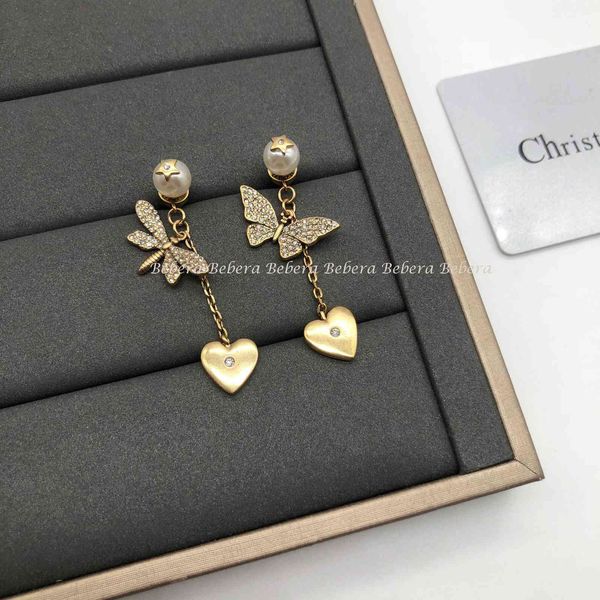 75% off outlet online family new asymmetric butterfly full medium and long love earrings 925 earpins, Golden
75% off outlet online family new asymmetric butterfly full medium and long love earrings 925 earpins, Golden