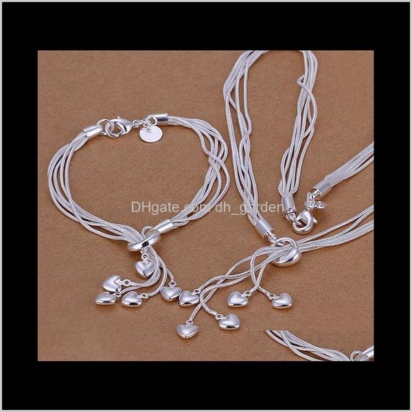 earrings & necklace sets jewelry wholesale fashion necklaceearrings set christmas drop delivery 2021 s7, Silver
earrings & necklace sets jewelry wholesale fashion necklaceearrings set christmas drop delivery 2021 s7, Silver
