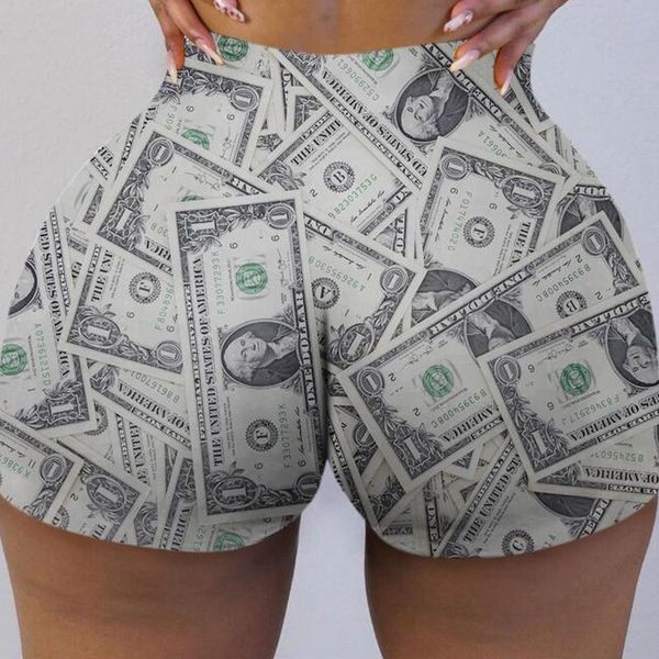 summer casual pants personality dollar womens short printed pattern elastic high waist tight fitting, White;black
summer casual pants personality dollar womens short printed pattern elastic high waist tight fitting, White;black