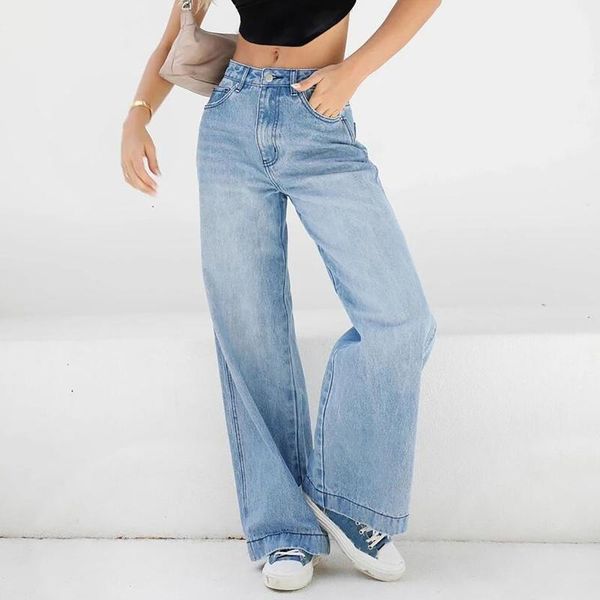 women's jeans light blue denim trousers vintage wide leg pants woman girls women female 021 washed jean
women's jeans light blue denim trousers vintage wide leg pants woman girls women female 021 washed jean
