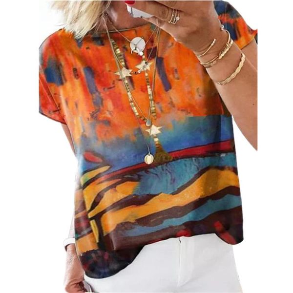 women's t-shirt women tshirts print harajuku t shirt summer short sleeve o neck casual streetwear loose graphic, White
women's t-shirt women tshirts print harajuku t shirt summer short sleeve o neck casual streetwear loose graphic, White