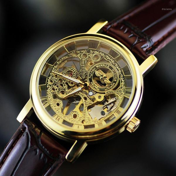 men's watch hollow waterproof student trend business manual mechanical sports and leisure watches wristwatches, Slivery;brown
men's watch hollow waterproof student trend business manual mechanical sports and leisure watches wristwatches, Slivery;brown