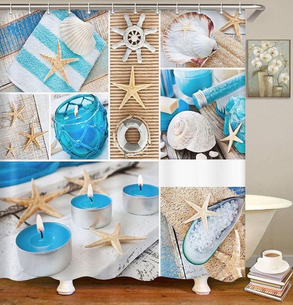 shower curtains nautical curtain starfish seashell for bathroom decor sets blue candle sand ocean bath with hook
shower curtains nautical curtain starfish seashell for bathroom decor sets blue candle sand ocean bath with hook
