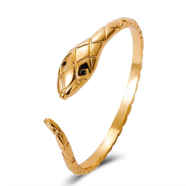 bangle personality exaggerated snake-shaped bracelet, retro, old, winding open punk, adjustable irregular bracelet, Black
bangle personality exaggerated snake-shaped bracelet, retro, old, winding open punk, adjustable irregular bracelet, Black