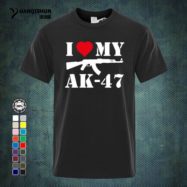 yuanqishun boutique mens t shirt i love my gun ak-47 t-shirt ak47 men tshirt fashion cool logo tees 17 colors cotton short sleeves shirt 015, White;black
yuanqishun boutique mens t shirt i love my gun ak-47 t-shirt ak47 men tshirt fashion cool logo tees 17 colors cotton short sleeves shirt 015, White;black