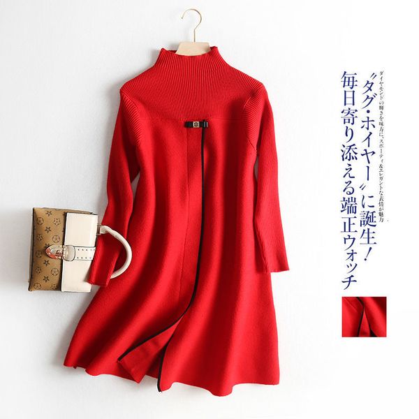 women's sweaters pullover autumn and winter korean long section lazy wind lady loose long-sleeved sweater dress 1cay, White;black
women's sweaters pullover autumn and winter korean long section lazy wind lady loose long-sleeved sweater dress 1cay, White;black