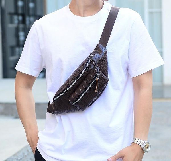 waist bags fanny pack belt bum bag fashion men retro pure color alligator leather crossbody chest harajuku style
waist bags fanny pack belt bum bag fashion men retro pure color alligator leather crossbody chest harajuku style