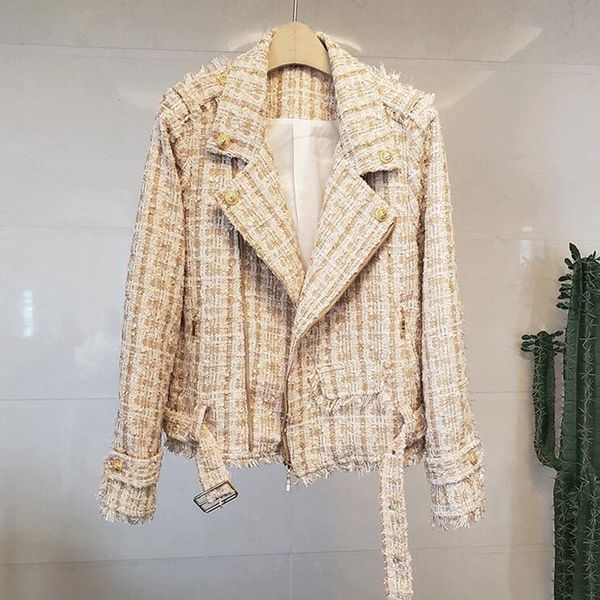 women's suits & blazers lady unique button long sleeve design fashion tweed jacket businesswomen locomotive formal short coat my0u, White;black
women's suits & blazers lady unique button long sleeve design fashion tweed jacket businesswomen locomotive formal short coat my0u, White;black