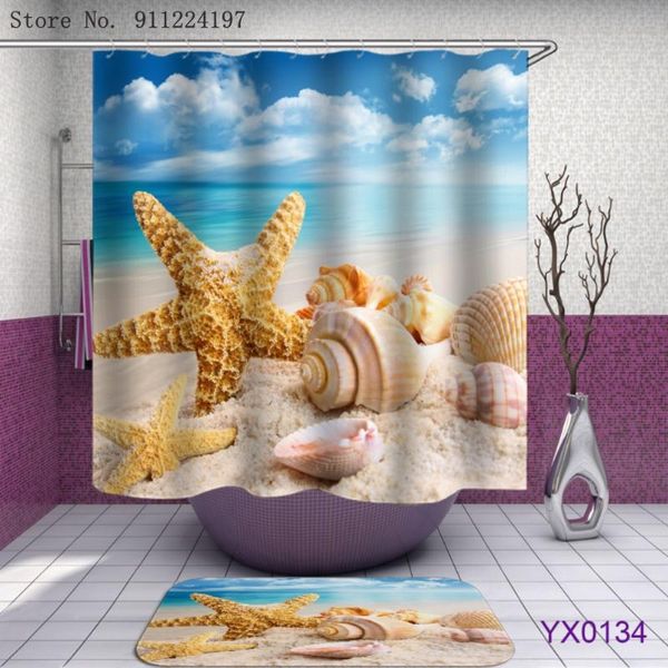 shower curtains summer beach sand polyester waterproof starfish shell print bathroom non-slip rug for
shower curtains summer beach sand polyester waterproof starfish shell print bathroom non-slip rug for