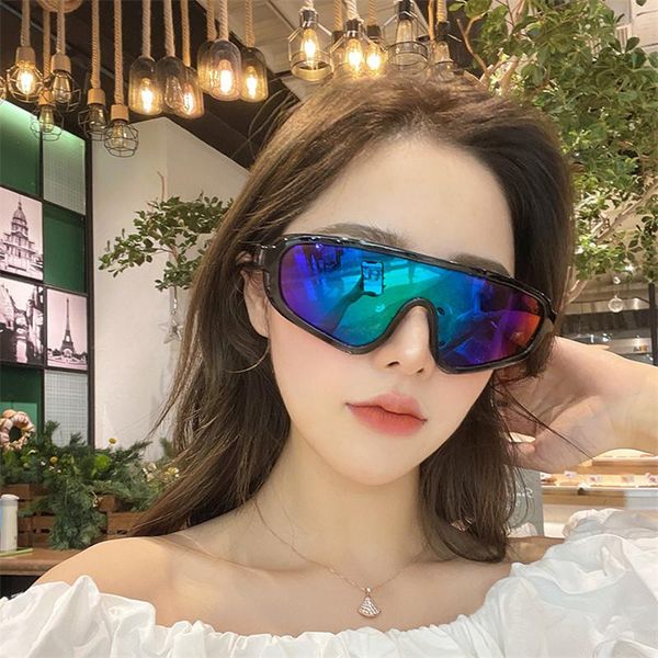 sunglasses goggles men colorful big frame eyewear trendy women retro fashion one piece windshield eyeglasses, White;black
sunglasses goggles men colorful big frame eyewear trendy women retro fashion one piece windshield eyeglasses, White;black