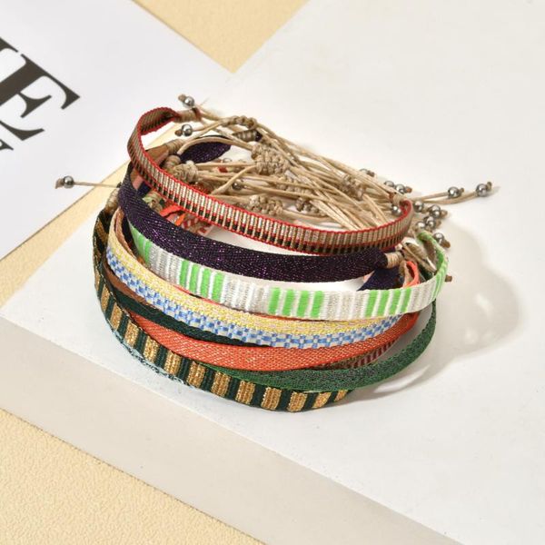 tennis zmzy vintage colombia style boho bracelet women braided rope bracelets jewelry friendship jewellery handmade beads pulsera gift, Golden;silver
tennis zmzy vintage colombia style boho bracelet women braided rope bracelets jewelry friendship jewellery handmade beads pulsera gift, Golden;silver