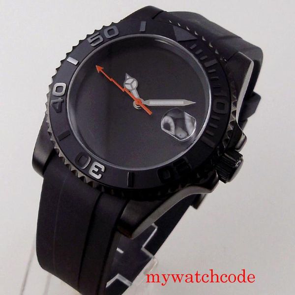 wristwatches bliger 40mm nh35a miyota 8215 black sterile orange flash second hand automatic men watch ym insert curved end strap, Slivery;brown
wristwatches bliger 40mm nh35a miyota 8215 black sterile orange flash second hand automatic men watch ym insert curved end strap, Slivery;brown