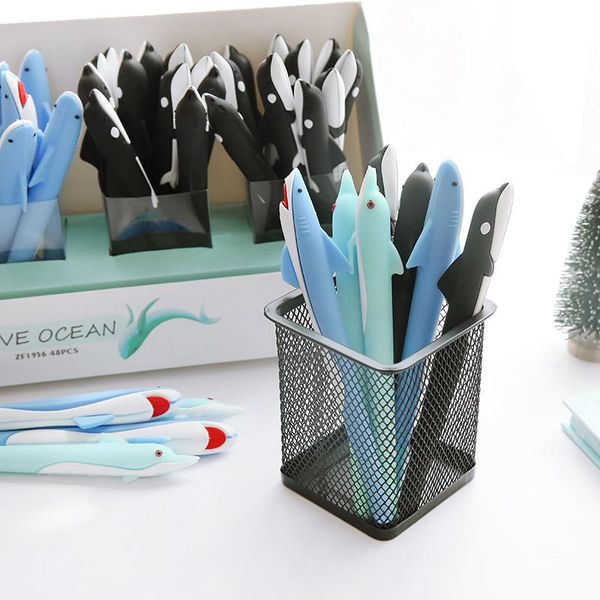 dolphin style silicone gel pen student creative cute cartoon ball office signature kawaii school supplies pens
dolphin style silicone gel pen student creative cute cartoon ball office signature kawaii school supplies pens