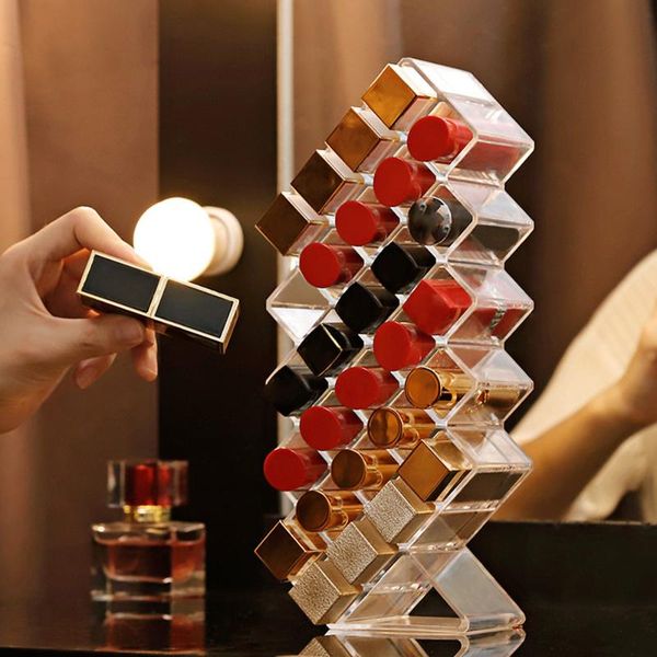bathroom storage & organization 28 grids cosmetic lipstick jewelry box case acrylic makeup organizer holder display stand make up
bathroom storage & organization 28 grids cosmetic lipstick jewelry box case acrylic makeup organizer holder display stand make up