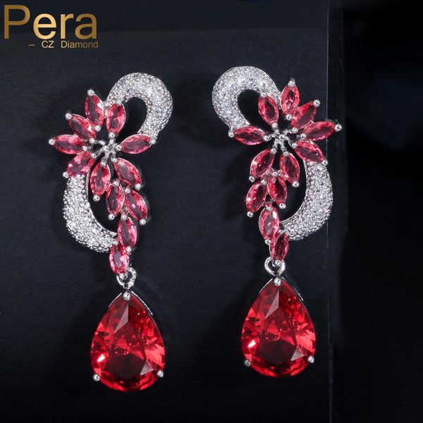 dangle & chandelier pera sparkling hollow out flower silver color jewelry big red stone long water drop cubic zirconia pave earrings for wom
dangle & chandelier pera sparkling hollow out flower silver color jewelry big red stone long water drop cubic zirconia pave earrings for wom
