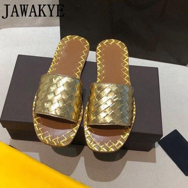 designer fashion braid leather beach slippers flat heel metallic gold sandals summer shoes women, Black
designer fashion braid leather beach slippers flat heel metallic gold sandals summer shoes women, Black
