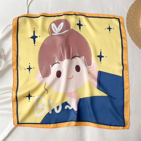 scarves summer satin silk headband square scarf for women shawl neckerchief female cute print hair bands head wraps headscarf bandana, Blue;gray
scarves summer satin silk headband square scarf for women shawl neckerchief female cute print hair bands head wraps headscarf bandana, Blue;gray