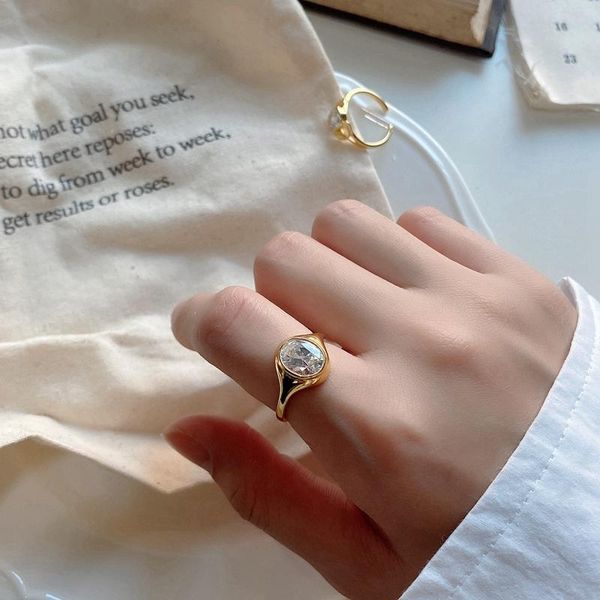 cluster rings silvology 925 sterling silver oval zircon elegant minimalist luxury egg shape for women office jewelry female gift, Golden;silver
cluster rings silvology 925 sterling silver oval zircon elegant minimalist luxury egg shape for women office jewelry female gift, Golden;silver