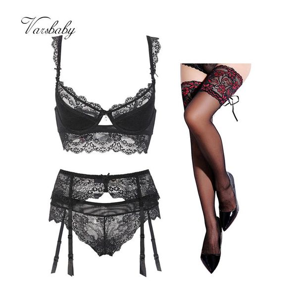 bras sets varsbaby ladies lace ultra-thin push up bra 4pcs bra+panties+garter+stockings, Red;black
bras sets varsbaby ladies lace ultra-thin push up bra 4pcs bra+panties+garter+stockings, Red;black