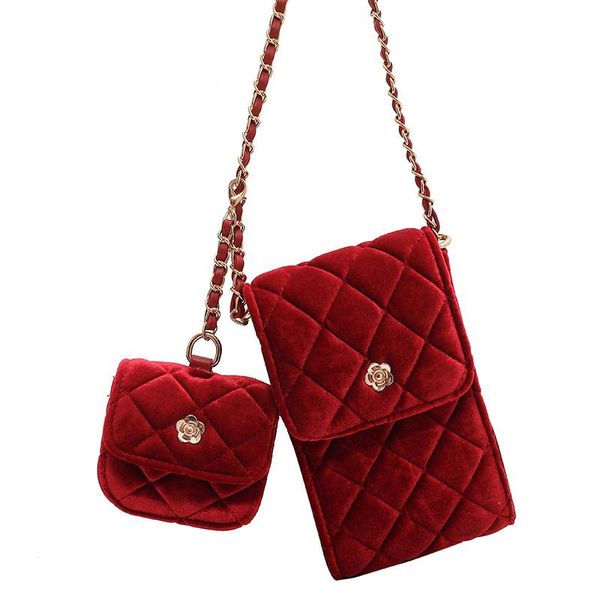 evening bags 2pcs mobile phone bag coin purse velvet shoulder for women brand crossbody chain satchel messenger
evening bags 2pcs mobile phone bag coin purse velvet shoulder for women brand crossbody chain satchel messenger