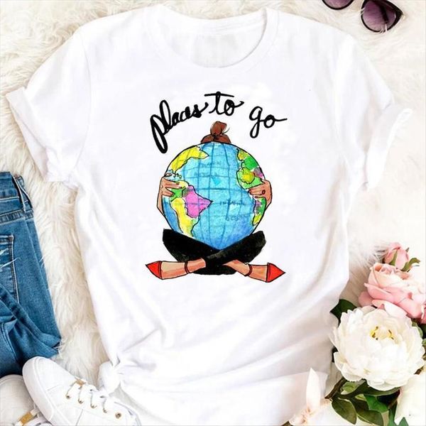 summer travel love holiday women casual 90s cartoon clothes fashion graphic t lady print female tee shirt, White
summer travel love holiday women casual 90s cartoon clothes fashion graphic t lady print female tee shirt, White