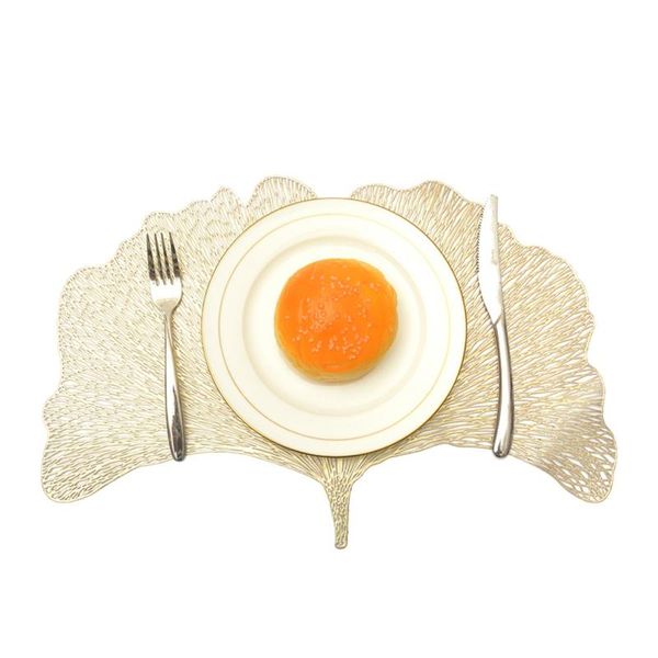 mats & pads leaf dining mat foil stamping hollow-out ginkgo shape reusable deskdecoration kitchen supplies
mats & pads leaf dining mat foil stamping hollow-out ginkgo shape reusable deskdecoration kitchen supplies