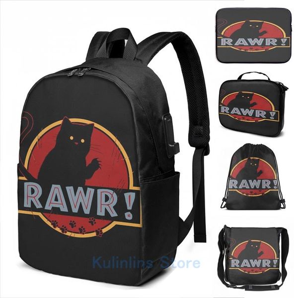 backpack funny graphic print rawr usb charge men school bags women bag travel laptop
backpack funny graphic print rawr usb charge men school bags women bag travel laptop