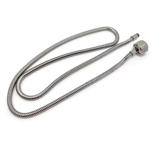 chains yiqifly 10pcs fashion stainless steel round clasp snake chain necklace fit european jewelry diy, Silver
chains yiqifly 10pcs fashion stainless steel round clasp snake chain necklace fit european jewelry diy, Silver