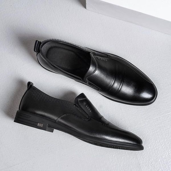 dress shoes 2021 mens luxury italian real leather men breathable brand office business party wedding loafers, Black
dress shoes 2021 mens luxury italian real leather men breathable brand office business party wedding loafers, Black