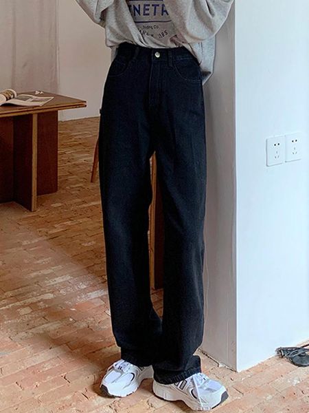women's jeans black women's spring and autumn 2021 high waist slim straight pants loose design sense of minority, Blue
women's jeans black women's spring and autumn 2021 high waist slim straight pants loose design sense of minority, Blue