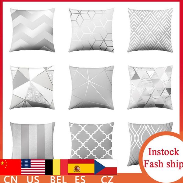 cushion/decorative pillow home livingroom sofa decorations bedroom pillowcase throw cover gray striped geometric cushion 45*45cm
cushion/decorative pillow home livingroom sofa decorations bedroom pillowcase throw cover gray striped geometric cushion 45*45cm