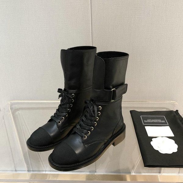 boots black letter women's autumn genuine leather lace-up work round toe outdoor mid-tube british style
boots black letter women's autumn genuine leather lace-up work round toe outdoor mid-tube british style