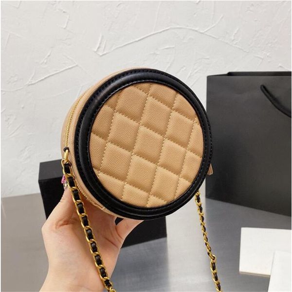 21ss womens circle round vanity bags caviar leather calsfskin matelasse chain crossbody shoulder quilted fahion girls lady cosmetic handbags
21ss womens circle round vanity bags caviar leather calsfskin matelasse chain crossbody shoulder quilted fahion girls lady cosmetic handbags