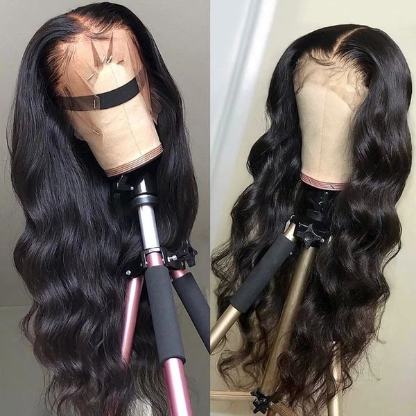 pre plucked glueless lace front human hair wigs with baby hair bleached knots body wave 13x4 brazilian virgin wig for black women natural, Black;brown
pre plucked glueless lace front human hair wigs with baby hair bleached knots body wave 13x4 brazilian virgin wig for black women natural, Black;brown