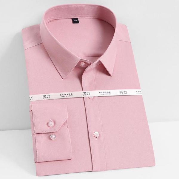men's dress shirts soft stretchy silky aloe-fiber shirt pocketless formal business office long sleeve standard-fit easy-care, White;black
men's dress shirts soft stretchy silky aloe-fiber shirt pocketless formal business office long sleeve standard-fit easy-care, White;black