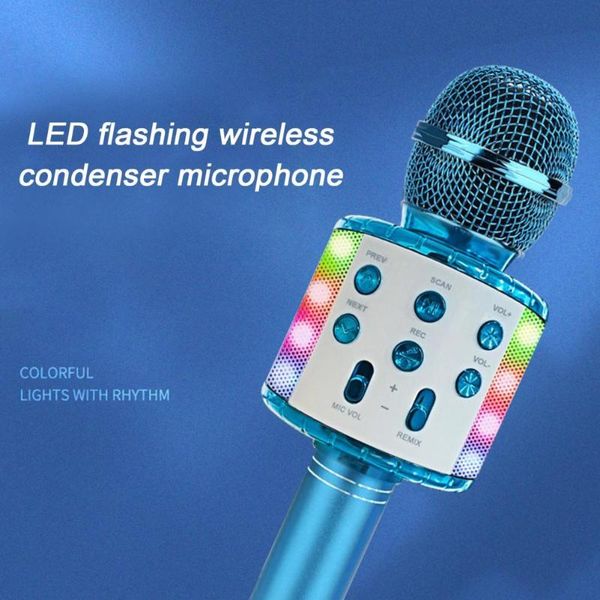 arrival microphone colorful led good tone quality abs wireless with built-in loudspeaker for karaoke microphones
arrival microphone colorful led good tone quality abs wireless with built-in loudspeaker for karaoke microphones