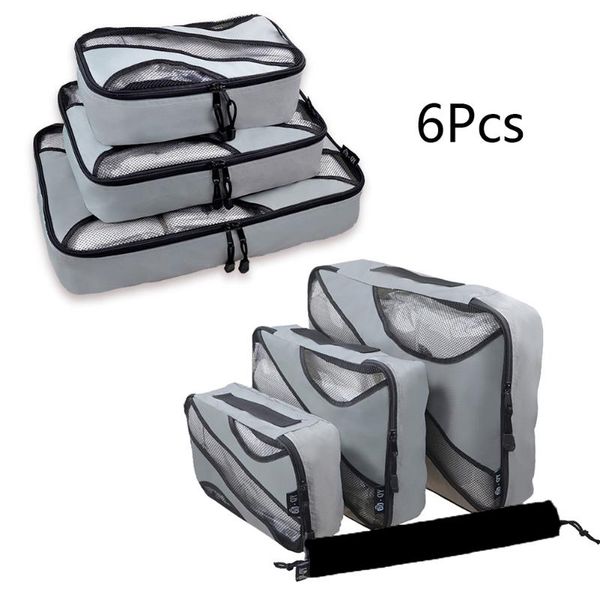 6pcs suitcase travel home use zipper closure water resistant mesh saving space square clothing storage bag luggage packing bags
6pcs suitcase travel home use zipper closure water resistant mesh saving space square clothing storage bag luggage packing bags