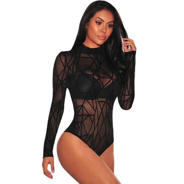 buitifo women mesh bodysuit see through geometric playsuit long sleeve one piece black jumpsuit party street wear women's jumpsuits & r, Black;white
buitifo women mesh bodysuit see through geometric playsuit long sleeve one piece black jumpsuit party street wear women's jumpsuits & r, Black;white